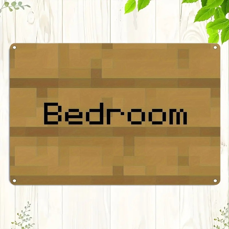 Home Improvement Game - Znak do sypialni w stylu vintage