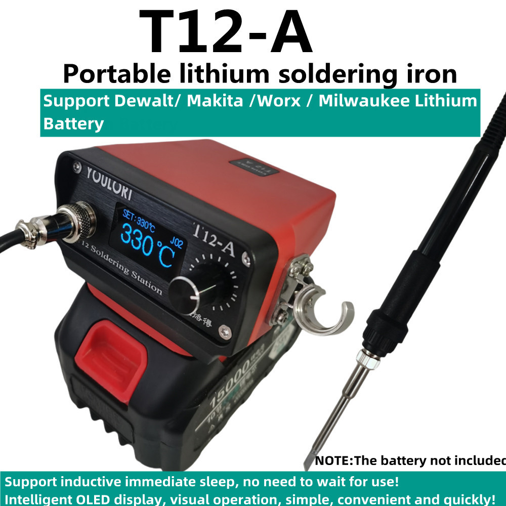 Milwaukee Drill M12 Fuel - YOULORT T12 bezprzewodowa stacja lutownicza lutownica