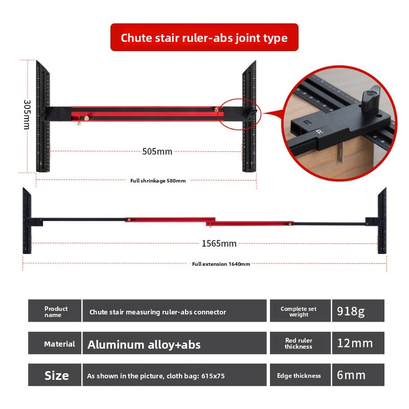 Linijka schodowa ze stopu alum – Home Improvement In recenzja i cena